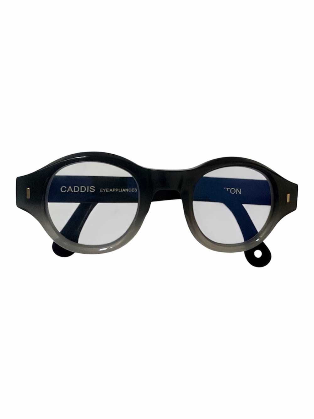 Caddis Wynton Eyeglasses Frame Women Black Fade Plastic Full Rim Round 4725145